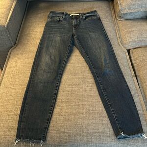 Mavi high rise skinny jeans.